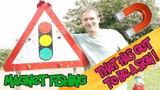 Magnet Fishing: It's Got To Be A Sign
