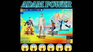 Adam power⚡⚡ noob to pro tips and tricks😱😱 #shotrs #freefire #trendingshorts