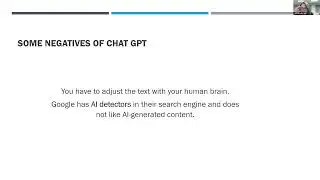 Using AI for content and code