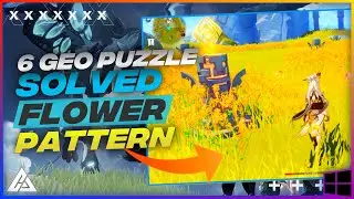 6 GEO PILLAR PUZZLE SOLVED!! GENSHIN IMPACT | CG GAMEPLAY