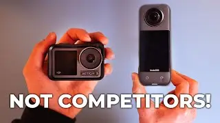 Dji Action 3 vs Insta360 X3 | Just different cameras!