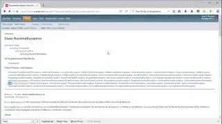 44 Runtime Exceptions