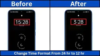 How To Change Time Format In Phones | JOHN TECH