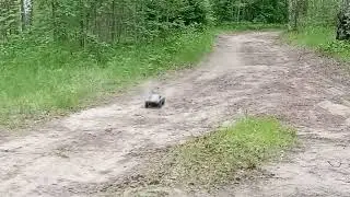 9emu  коротенький тест на отбой подвески
