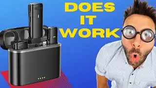 Best Wireless Lavalier Microphone on Amazon iPhone by Lulaven under $40.00
