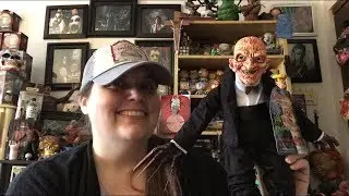 Birthday Horror Haul including Mezco, Hawthorne Village, and Sideshow Collectibles