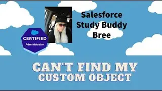 I can't find my custom object in salesforce how to find it