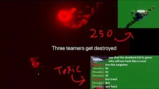 DESTROYING 3 TOXIC TEAMER AND THEN REACHING 250 KILLS (Slap battles killstreak Gamemode)