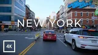 New York City Driving Experience in Thanksgiving Day 2024 | Brooklyn to Manhattan Silent Drive ASMR