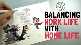 Balancing Work Life And Home Life | Batman Vs. Superman Commission