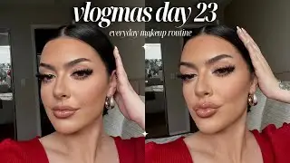 VLOGMAS DAY 23 🎁 Winter Everyday Makeup Routine