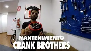Cómo hacer el mantenimiento a los pedales Crankbrothers