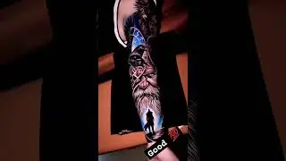 Sleeve Tattoo Design #shortsfeed #tattoo