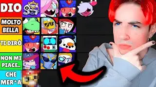 VOTO LE SKIN PIU' BELLE SU BRAWL STARS!! *TIER LIST*