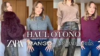 🔥 SUPER HAUL OTOÑO Zara, Mango, Stradivarius... (Novedades) 🍂 Chaquetas, Jerseys, Pantalones....