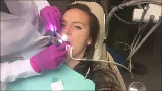 Girl needs to undergo a dental cleaning