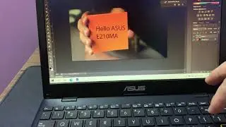 Test Photoshop CS6 on cheap mini laptop ASUS Vivobook E210MA