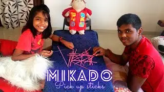 How to play Mikado|stick game|நூற்றாங்குச்சி விளையாட்டு|Pick up sticks game|DB Creative corner