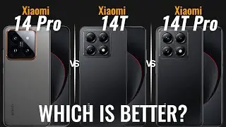 Xiaomi 14 Pro vs Xiaomi 14T vs Xiaomi 14T Pro | Flagship Battle 2024 📱