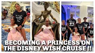 BECOMING A PRINCESS ON THE DISNEY WISH | BIBBIDI BOBBIDI BOUTIQUE