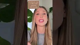 Antiperspirant and deodorant are NOT the same thing! 