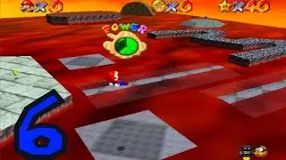 Super Mario 64 - Guide: Burning my butt in Lethal Lava Land (part 6)