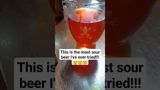 The SOUREST beer I've found yet😮 APOCALYPSE NOW from Dead Frog Brewery 🍻 