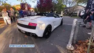 [4K] Mercedes Benz, Corvette Stingray, Subaru WRX, Mclaren, Audi #sportscar | Sportscar Sunday2023