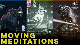 Moving Meditations - 3D Render Challenge Submission