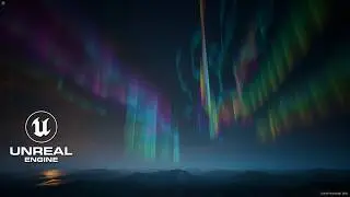 Northern Lights - Aurora in Unreal Engine 5.1 Niagara Tutorial | Download Files