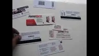 Alarm Security Cards
