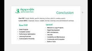 Raw PHP Vs MVC Parttern (laravel)