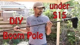 Build your own Boom pole for $15!