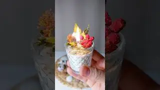 🔥 Показываю, как горят мои свечи. #свечи #art #handmade
