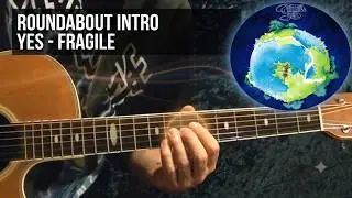 Roundabout Intro Guitar Lesson by Yes