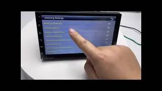 Binize:How to  adjust  the  back  up  camera  setting  in  the  MTK system?