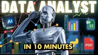 This AI Tool Will Make You a DATA ANALYST in Just 10 Minutes  Step To Step Guide