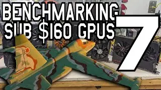 Benchmarking 7 sub-$160 GPUs in DCS World!
