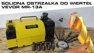 TEST ostrzałki do wierteł VEVOR MR-13A - Wiertła ostre jak z fabryki w minutę!