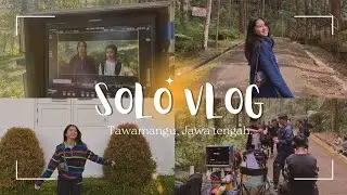 vlog solo ! shooting + mengexplore kota tawangmangu | almeyda nayara