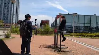 Sho time does chin ups in South Korea  @forsho17 (Kick Clip) (Kick Clip, Clips) (Kick Clip, Clips)