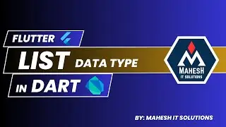 Flutter List Data Type | Dart | Flutter | List