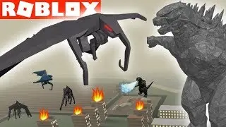 We form a MUTO CLAN in GODZILLA Monsters Awakened ROBLOX Video Game YG Family Gaming