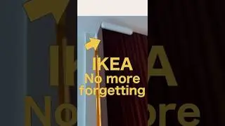 Never Forget to Turn Off the Lights Again! IKEA's Smart Solution 💡✨for Small Closets🚪#ikea
