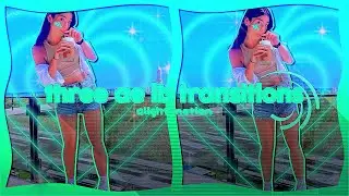 3 Ae Inspired Transitions on Alight Motion (Alight Motion Tutorials #18)