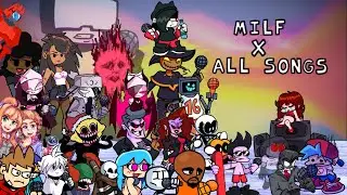 Friday Night Funkin' | Milf X All songs! {Tord, Annie, Henry...} (Part 3)