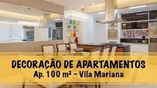 Decoração de Apartamentos - Ap. de 100 m² na Vila Mariana