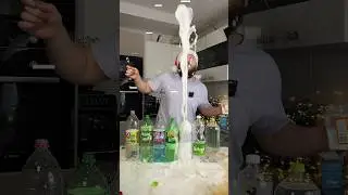 Эксперимент! Фонтан из спрайта и соды ЧАСТЬ 2 