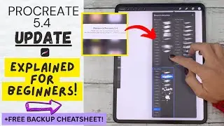 Procreate 5.4 Update Explained for Beginners | What’s New + How to Use It!