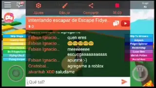 intentando escapar de Escape Fidyed spinner